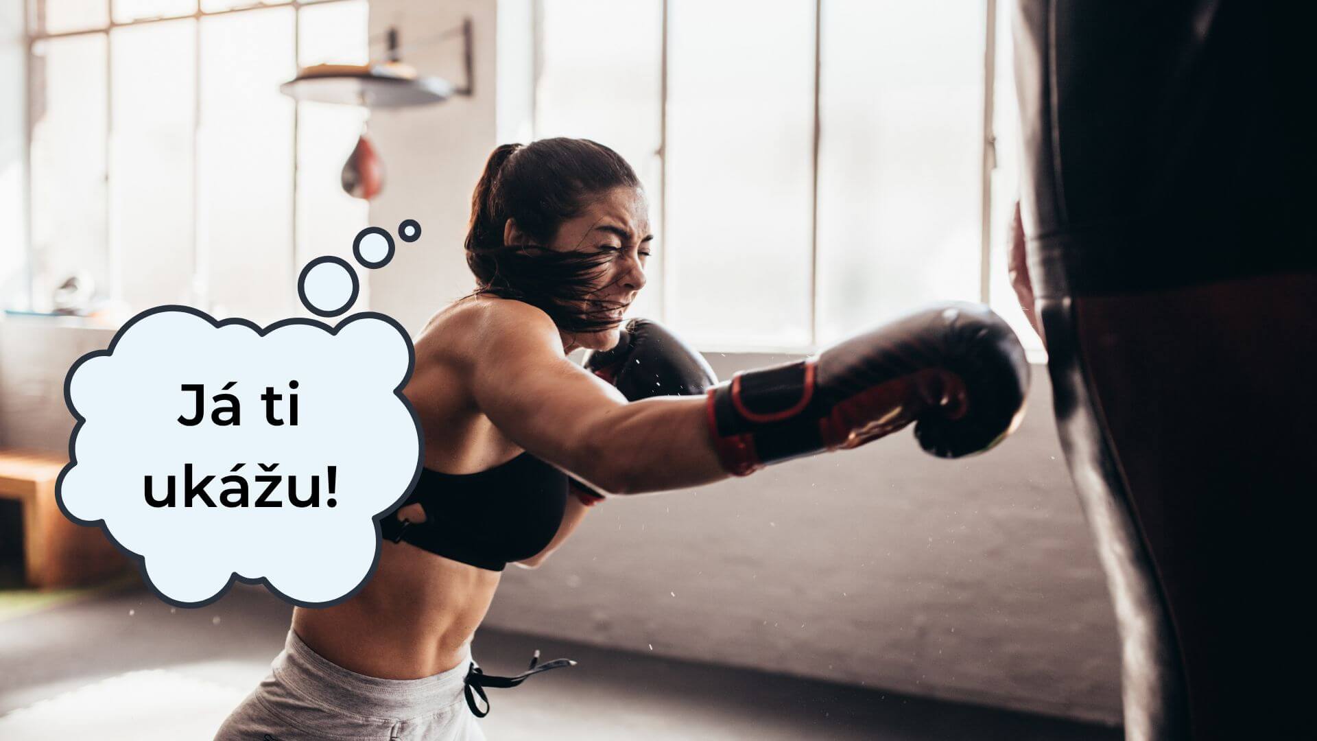 Ventilace vzteku boxem