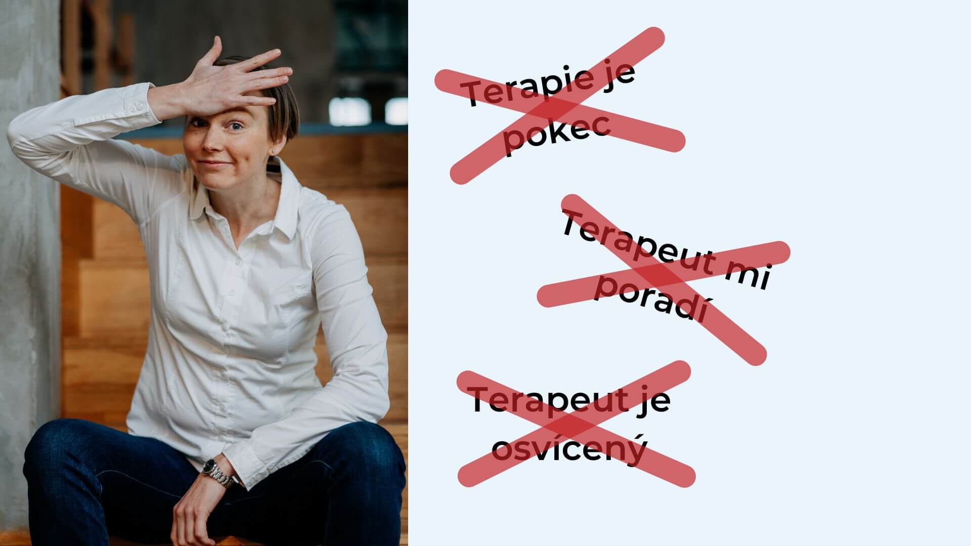Terapeutka se chytá za hlavu z toho, co za mýty koluje ve společnosti